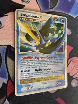 Empoleon LV.X DP11 Black Star Promo Holo Rare Diamond And Pearl 2007 Pokemon LP - Image 2