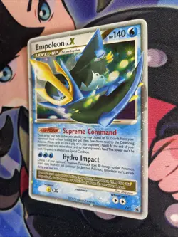 Empoleon LV.X DP11 Black Star Promo Holo Rare Diamond And Pearl 2007 Pokemon LP - Image 3