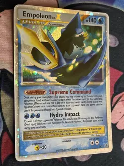 Empoleon LV.X DP11 Black Star Promo Holo Rare Diamond And Pearl 2007 Pokemon LP - Image 4