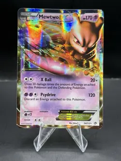 Mewtwo EX 54/99 Black & White Next Destinies Ultra Rare Pokemon TCG - Image 1