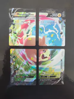 MORPEKO V-UNION Pokemon TCG COMPLETE FULL SET SWSH215 SWSH216 SWSH217 SWSH218 NM - Image 1