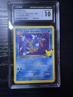 Pokemon Celebrations Dark Gyarados Holo Team Rocket Classic Collection CGC 10!!! - Image 1