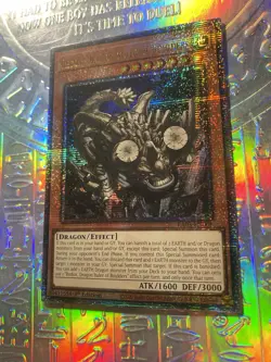 NM Yugioh Redox, Dragon Ruler Of Boulders Quarter Century Secret Rare RA03-EN008 - Image 2