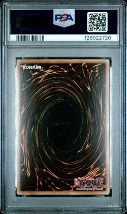 2011 YU-GI-OH! PROMO SHONEN JUMP MAGAZINE #EN049 DARK MAGICIAN PSA 6 - Image 2