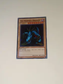 Yugioh! Tri-Horned Dragon LCYW-EN157 Super Rare Mint - Image 1