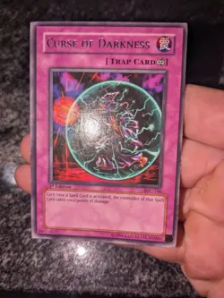 Yu-Gi-Oh! TCG Curse of Darkness Invasion of Chaos IOC-106 1st Edition Rare - Image 1
