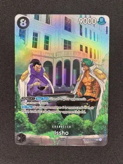 Issho OP03-078 SR Alt Art SP One Piece Card Game OP03 Pillars Of Strength ENG - Image 1