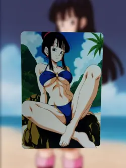 Chi-Chi Dragon Ball Z Anime Waifu Sexy Goddess Doujin Lewd Hentai Card - Image 1