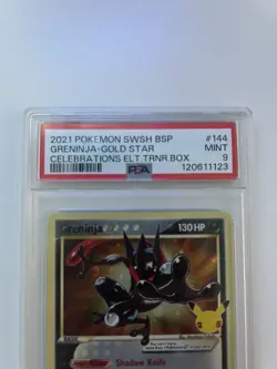 🔥PSA 9 Pokemon Greninja Star SWSH144 SWSH: Sword & Shield Promo Cards Holo🔥 - Image 3