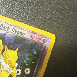 Pokemon Dark Hypno TCG Holo Rare Card 9/82 MP Condition Vintage - Image 3