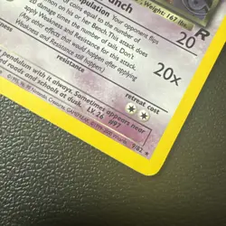 Pokemon Dark Hypno TCG Holo Rare Card 9/82 MP Condition Vintage - Image 4