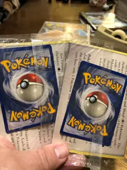 Pokemon 1999 Blue 4-Pocket Binder + card lot, promos, rares, foils, giant cards! - Image 5
