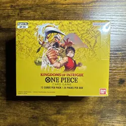 One Piece Card Game - Kingdoms of Intrigue (OP04) - Booster Box - English - Image 1