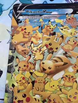 Pikachu V Union SWSH139 - SWSH142 Jumbo 25th Anniversary Cards - Image 3