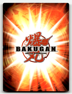 Bakugan Card - Earth Sneak (Lumino Dragonoid) - FOIL - Gundalian Invaders - Image 2