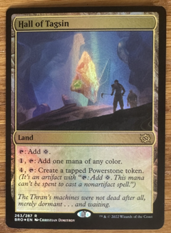 MTG The Brothers' War, Hall of Tagsin - Foil - Image 1