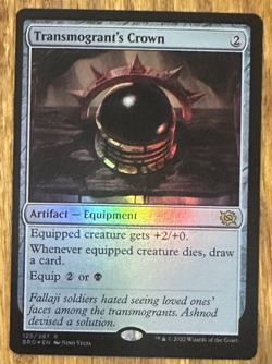 MTG The Brothers' War, Transmogrant's Crown - Foil - Image 1