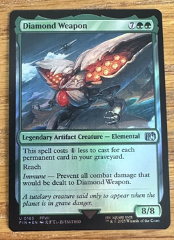 MTG Final Fantasy, Diamond Weapon - Foil - Image 1