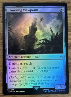 MTG Assassin's Creed, Towering Viewpoint - Foil - Image 1