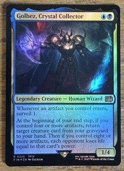 MTG Final Fantasy, Golbez, Crystal Collector- Foil - Image 1
