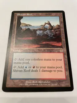 Magic: The Gathering - Shivan Reef - Apocalypse - Image 1
