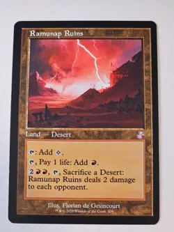 MTG - Ramunap Ruins Retro Frame - Time Spiral Remastered - Image 1