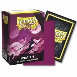 Dragon Shield: Matte Dual Sleeves - Wraith (100ct) USA Seller - Image 1