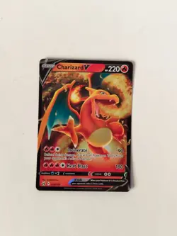 CHARIZARD V 018/159 Crown Zenith Holo Ultra Rare Pokemon TCG Near Mint NM Card - Image 1