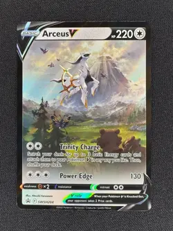 Arceus V SWSH204 Pokemon Sword & Shield Black Star Promo Near Mint #1 - Image 1