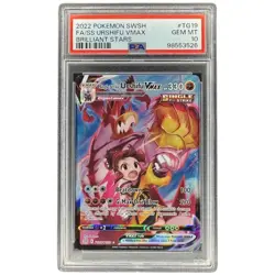 Single Strike Urshifu VMAX TG19 PSA 10 Pokemon TCG Sword Shield Brilliant Stars - Image 1