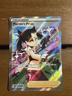 Pokemon TCG - Marnie’s Pride 171/172 Brilliant Stars Full Art Trainer - NM - Image 1