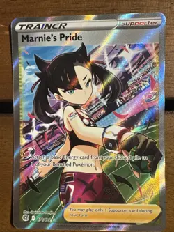 Pokemon TCG - Marnie’s Pride 171/172 Brilliant Stars Full Art Trainer - NM - Image 2