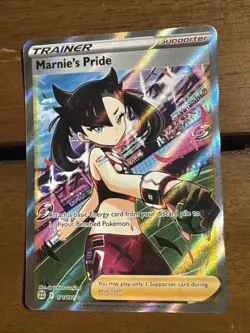 Pokemon TCG - Marnie’s Pride 171/172 Brilliant Stars Full Art Trainer - NM - Image 3