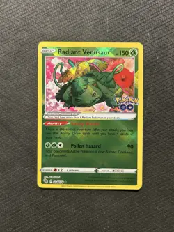 Pokemon TCG Radiant Venusaur 004/078! NM Condition! See Description! - Image 1