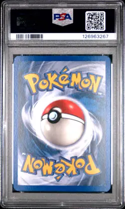 2005 POKEMON EX UNSEEN FORCES #5 FLAREON-HOLO PSA 8 - Image 2