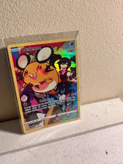 Pokemon TCG Dedenne Sword & Shield: Brilliant Stars TG07/TG30 Holo Secret Rare - Image 1