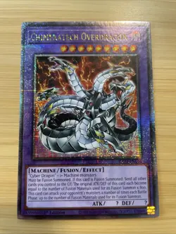 Chimeratech Overdragon Quarter Century Secret Rare RA03-EN166 NM YuGiOh - Image 1