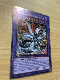 Chimeratech Overdragon Quarter Century Secret Rare RA03-EN166 NM YuGiOh - Image 2