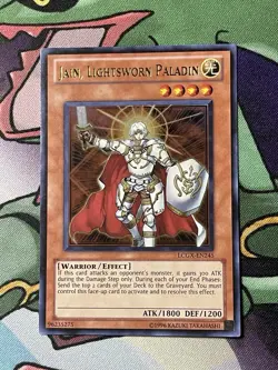 Jain Lightsworn Paladin LCGX-EN245 Legendary Collection 2 Duel Academy Yugioh GX - Image 1
