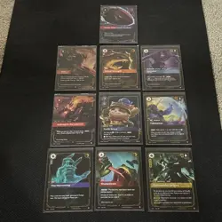 League Of Legends Riftbound TCG Lot Of 10 Cards Ft Sett - Image 2