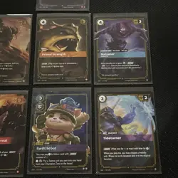 League Of Legends Riftbound TCG Lot Of 10 Cards Ft Sett - Image 5