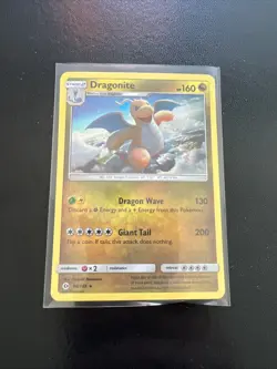 Dragonite 96/149 Sun & Moon Cosmos 2017 Holo Rare Pokemon Card LP - Image 1