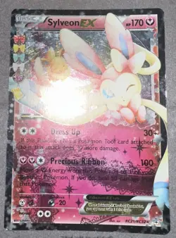 Pokemon Sylveon EX - RC21/RC32 Pokemon Generations holo Card - Image 1