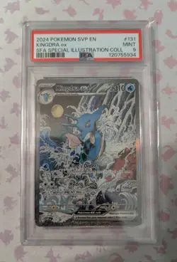 PSA 9 - Kingdra Ex - 131 - SV: Scarlet & Violet Promo Cards (SVP) - Pokemon TCG - Image 1