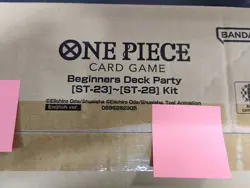 One Piece Card Game Beginners Deck Party Kit St23 St28 English - Image 2