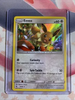 Pokemon Card Eevee 48/68 Hidden Fates Holo Rare 2019 NM-Mint - Image 3