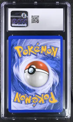 CGC 9 MINT Celebi 2007 Mysterious Treasures 7/123 Holo SWIRL Pokemon Card - Image 2