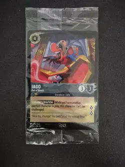 Disney Lorcana D23 Iago Promo Card 2025 Out of Reach Gold Member Exclusive - Image 1