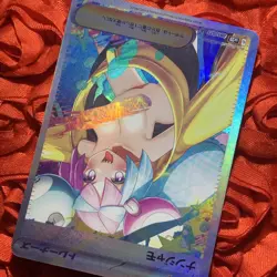 Iono Trainer HOTTIE SILVER Goddess Waifu Anime Girl ACG Holo Card Solo Baddie - Image 3