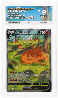 ACE 8 Charizard SWSH260 Black Star Promo UPC Holo Pokemon Card - Mint - Image 1